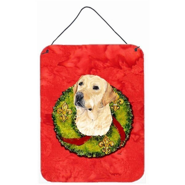 Labrador Aluminium Metal Wall Or Door Hanging Prints, Carolines Treasures, Mfr#: SC9091DS1216